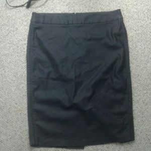 Faux Leather Pencil Skirt